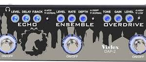 Vivlex Multi-Effektpedal med Eko