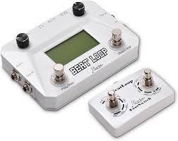 COMETX Gitarrlooper med Trummor och LCD-display