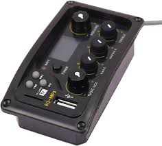3-Bands EQ Akustisk Gitarr Pickup