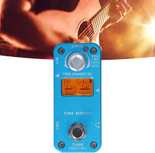 Digital Delay Reverb Effekpedal för Gitarr