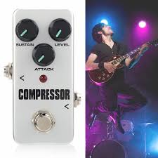 Gitarrkompressor Effektpedal för Musiklokal