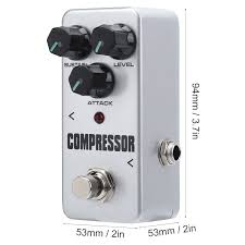 Gitarrkompressor 1 MΩ Pedal för Musiklokal