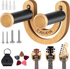 CAHAYA Justerbart Väggfäste för Gitarr med Plektrumhållare
