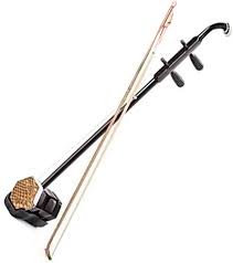 Kinesisk Erhu - Traditionell 2-strängad Fiol